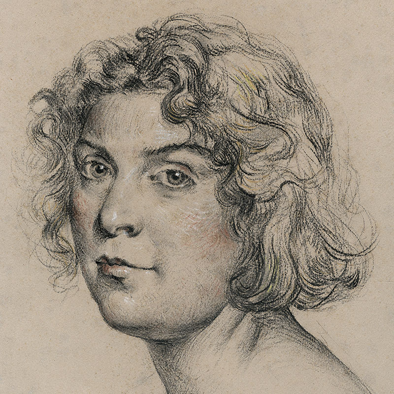 Portrait of a young girl